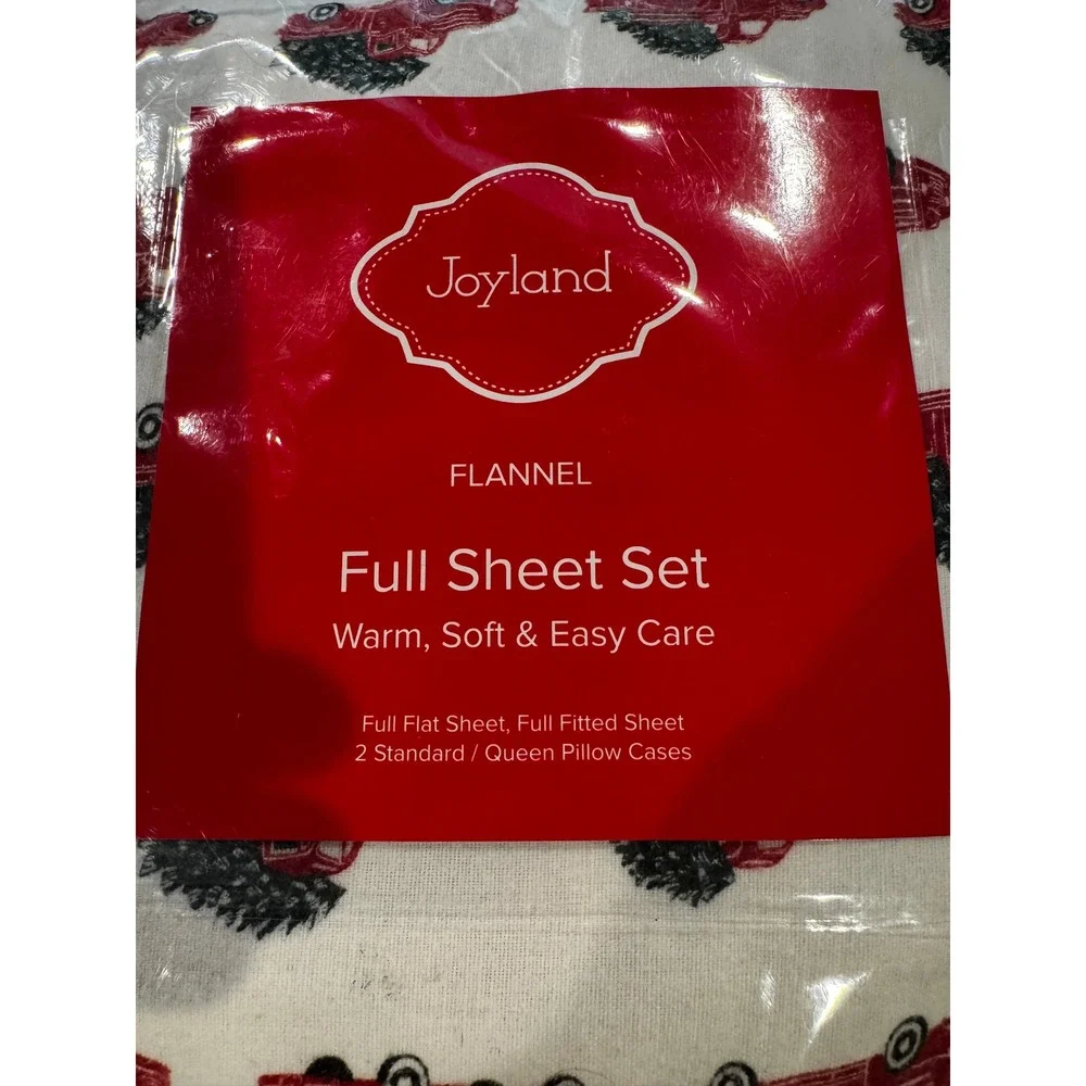 Joyland flannel sheet